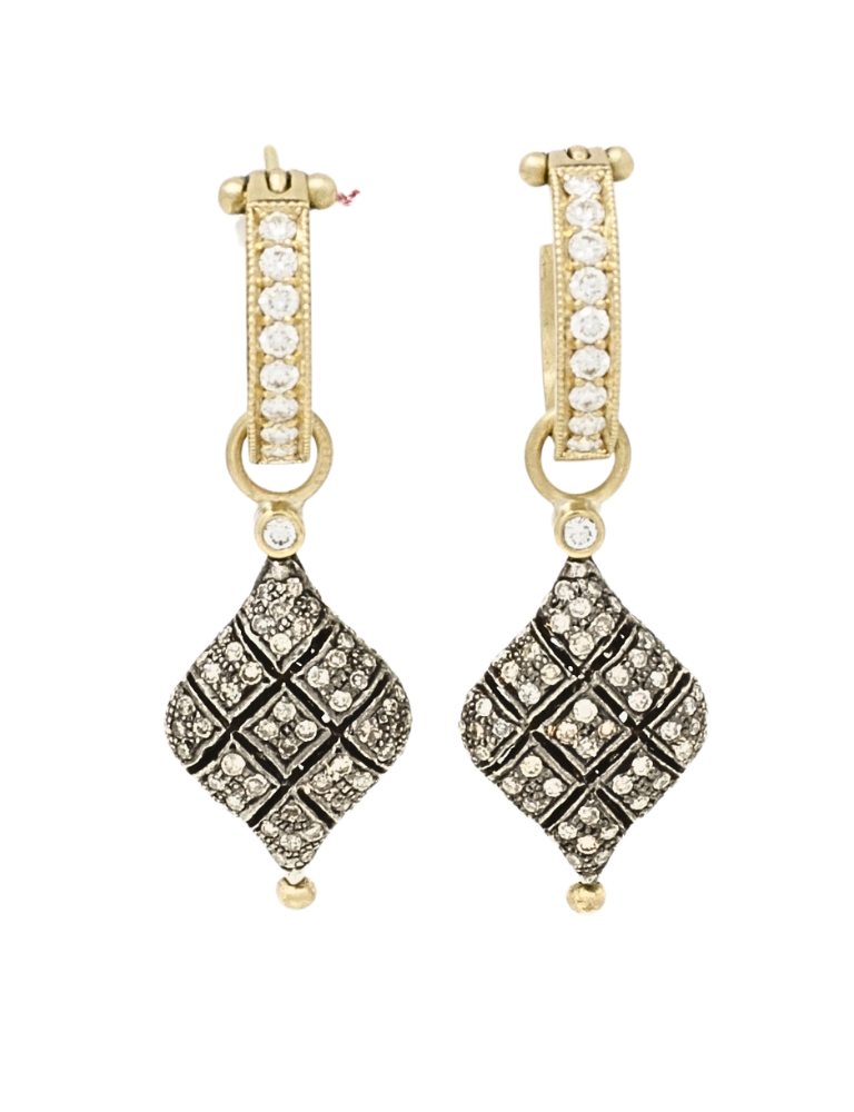 Tabriz Diamond Pave Drops