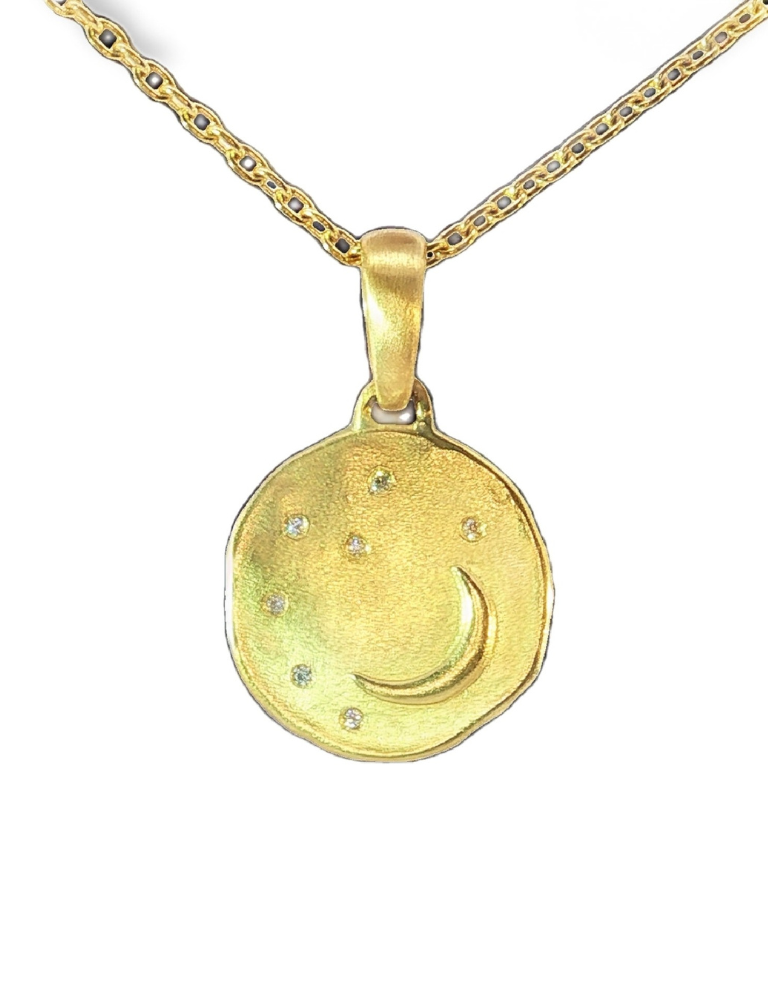 Malina Sun and Moon Pendant